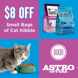 BIXBI | $8.00 OFF S…