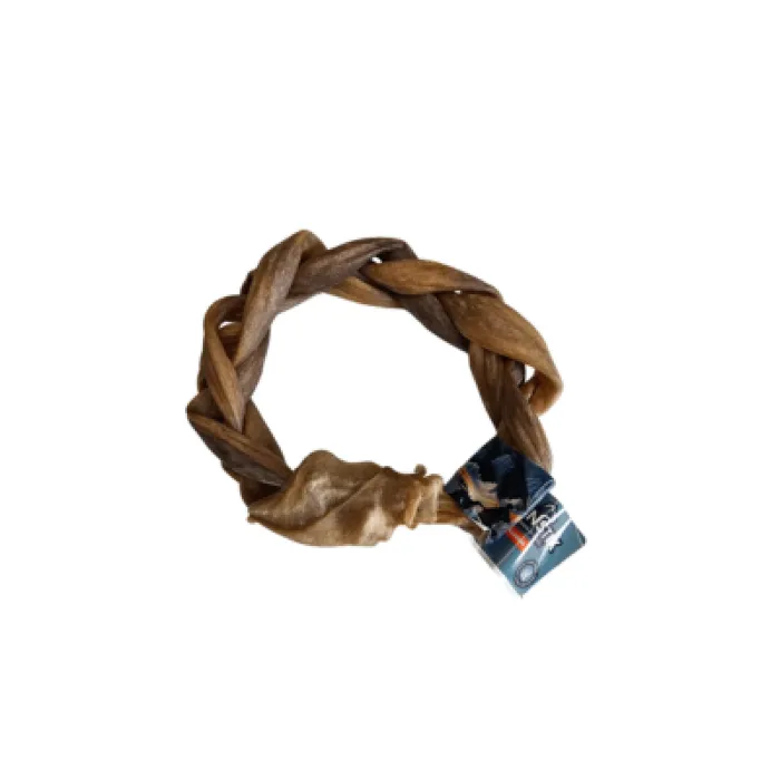 Dogginstix Braided Lamb Collagen Ring