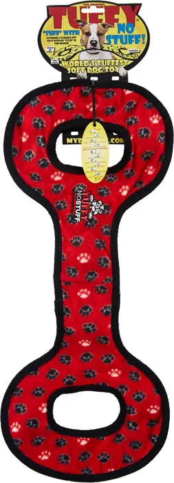 Tuffy Tug-o-war No Stuff Red