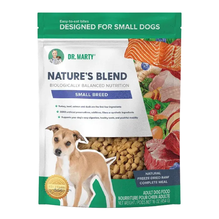 Dr Marty Dog Food Fd Nature's Blend Small Breed 16-oz