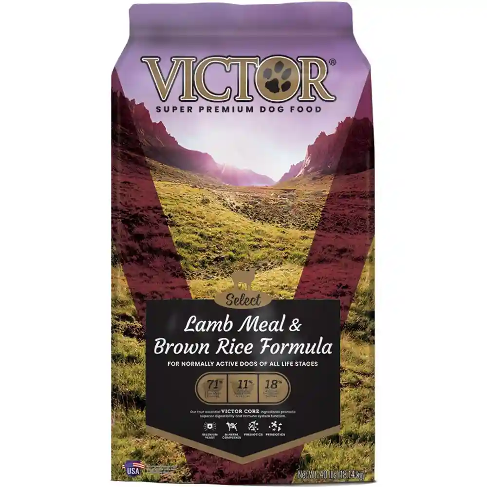 Victor 40# Lamb & Rice Dry Dog Food-all Life Stage