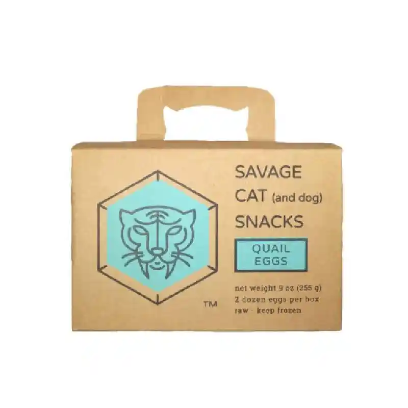 Savage Cat/Dog Quail Eggs