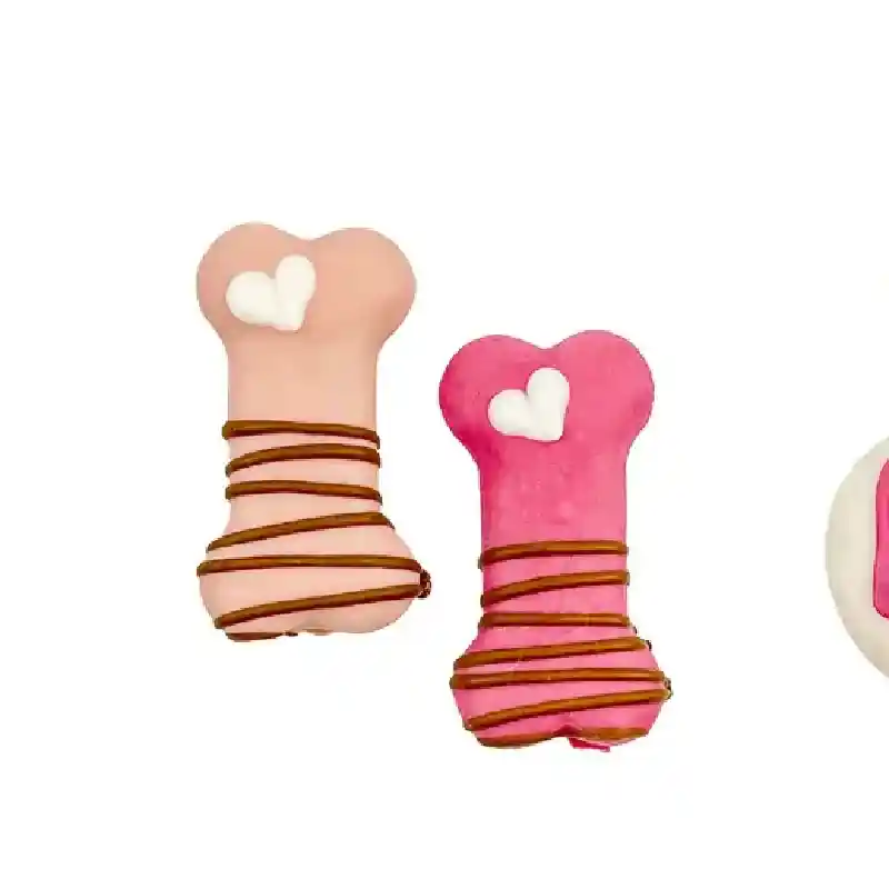 Bosco Valentines Dipped Striped Bones