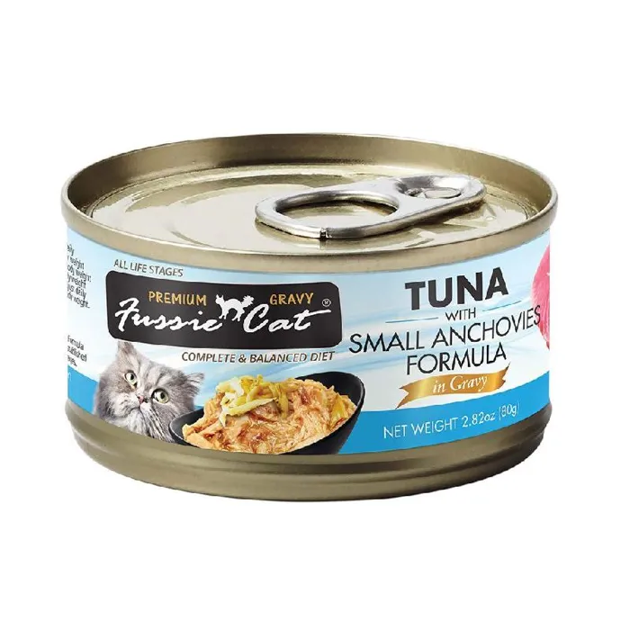 Fussie Cat Tuna & Anchovy Gravy 2.82oz