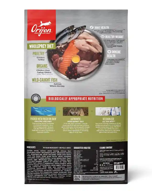 Orijen Adult Dog Food Senior 25-lb
