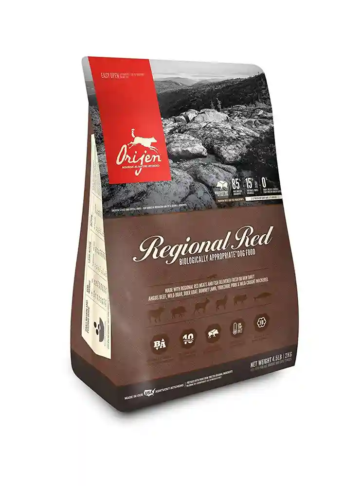 Dry Dog Food, Regional Red, Grain Free 4.5-lb