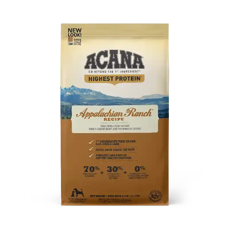 Acana Regionals Appalachian Ranch Grain-free 25-lb