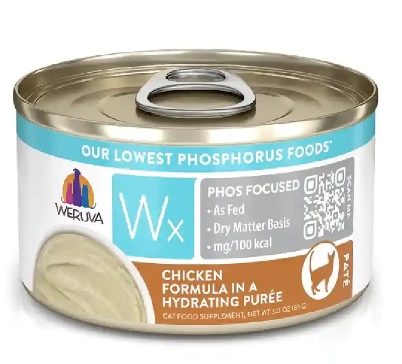Weruva Cat Wx Low Phos Gf Chicken Puree 3 Oz