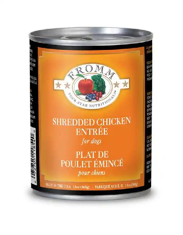 Four Star Shredded Gf Chkn Entree Can Dog 13-oz
