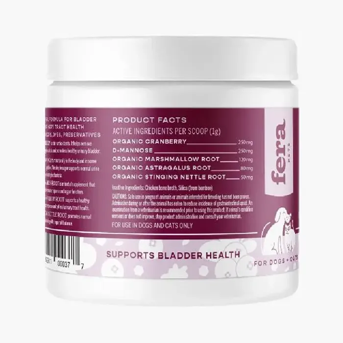 Fera Pet Organics Bladder Powder Chicken 2.16-oz