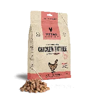 Freeze-dried Raw Chkn Entree Cat Food Mini Nibs -