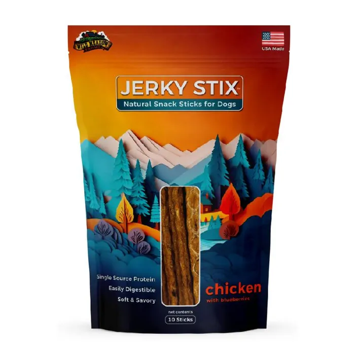 Wild Meadow Farms Jerky Stix Chicken 10pc