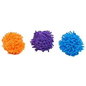 Bulk Cat Toy Bins - Mop Balls 2" 36pcs