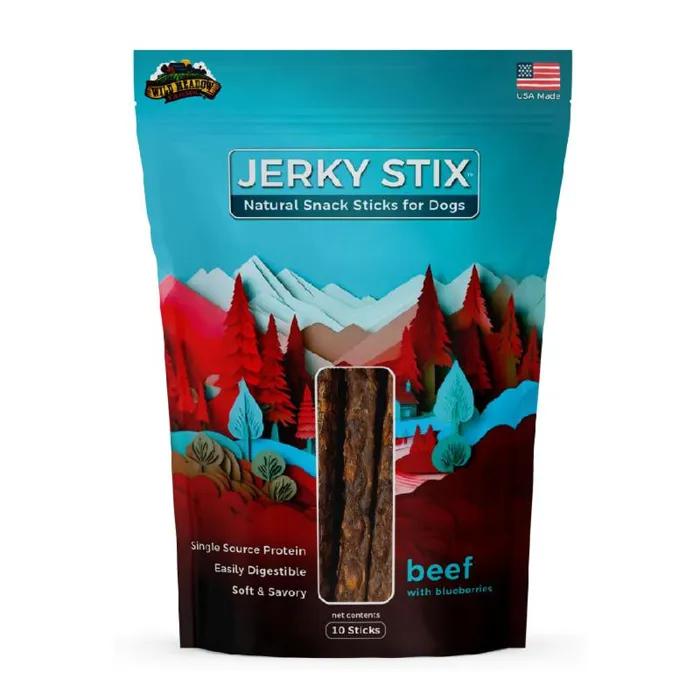Wild Meadow Farms Jerky Stix Beef 10pc