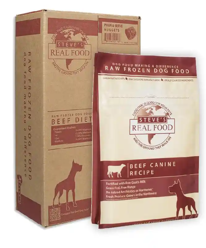 Steve's Dog Raw Frzn Barf Beef Patties 13.5-lb