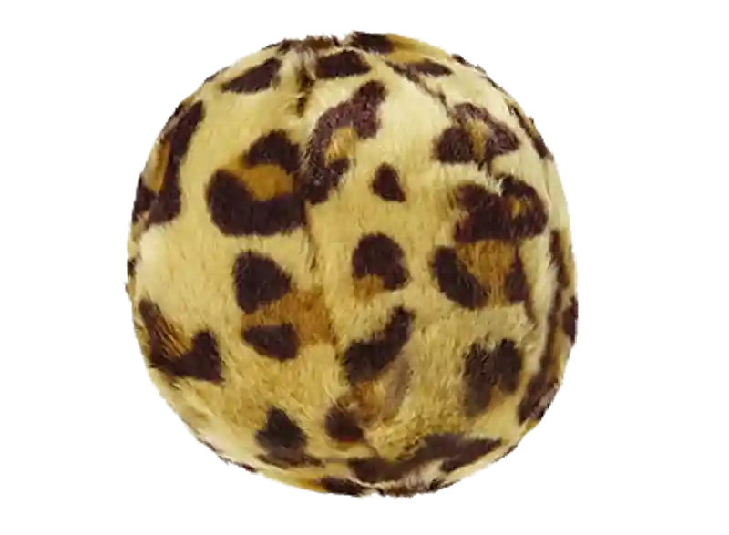 Fluff & Tuff Leopard Ball