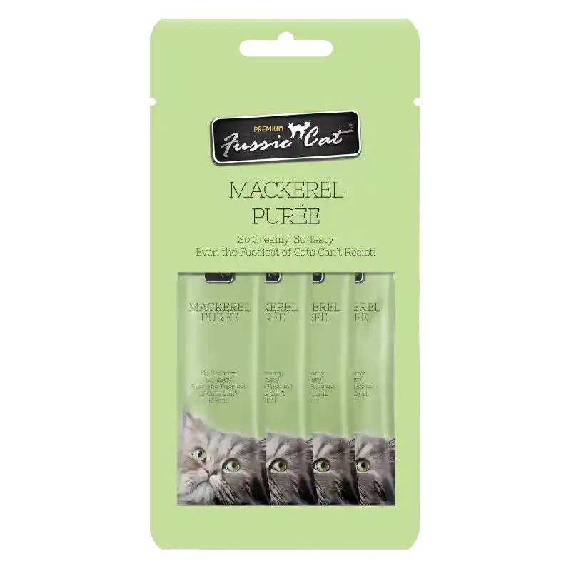 Fussie Cat Mackerel .5-oz 4-pk