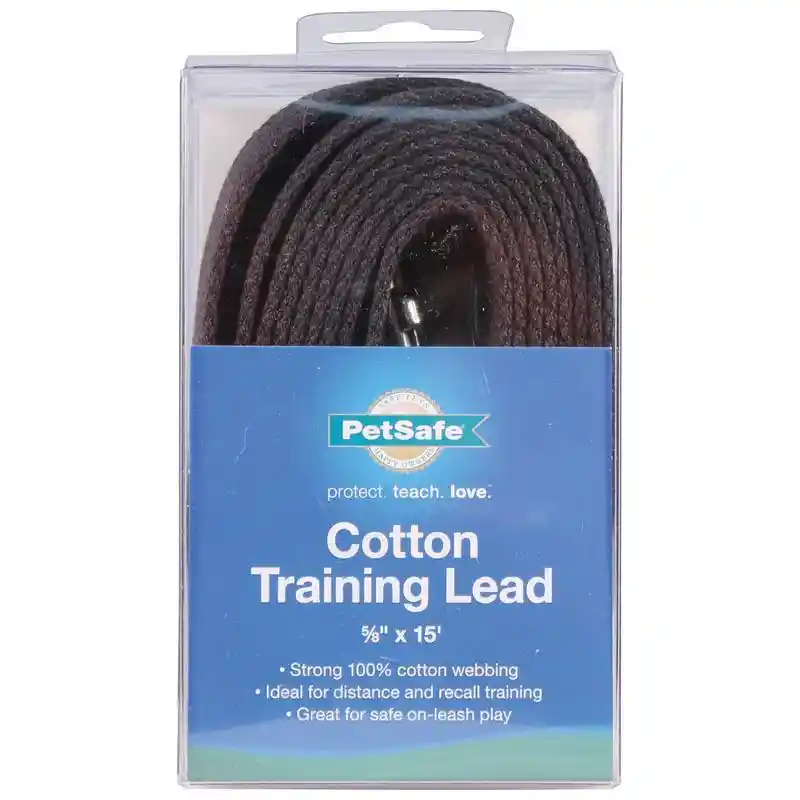 Cotton Train Lead Black 5/8 X 15 Inch