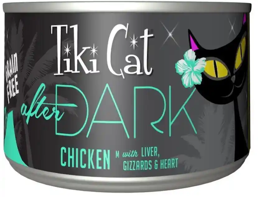 Tiki Cat After Dark Gf Chkn Canned Cat Food 2.8-oz