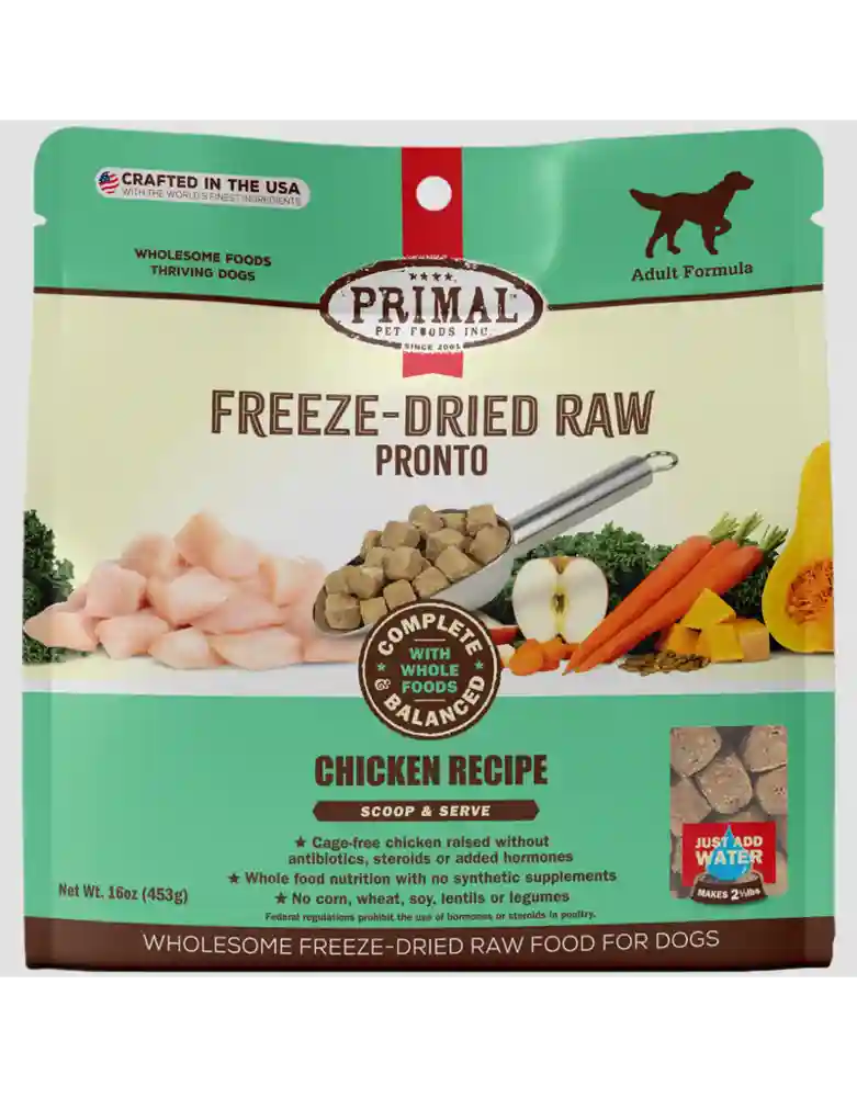 Primal Freeze-dried Pronto Chicken 16-oz