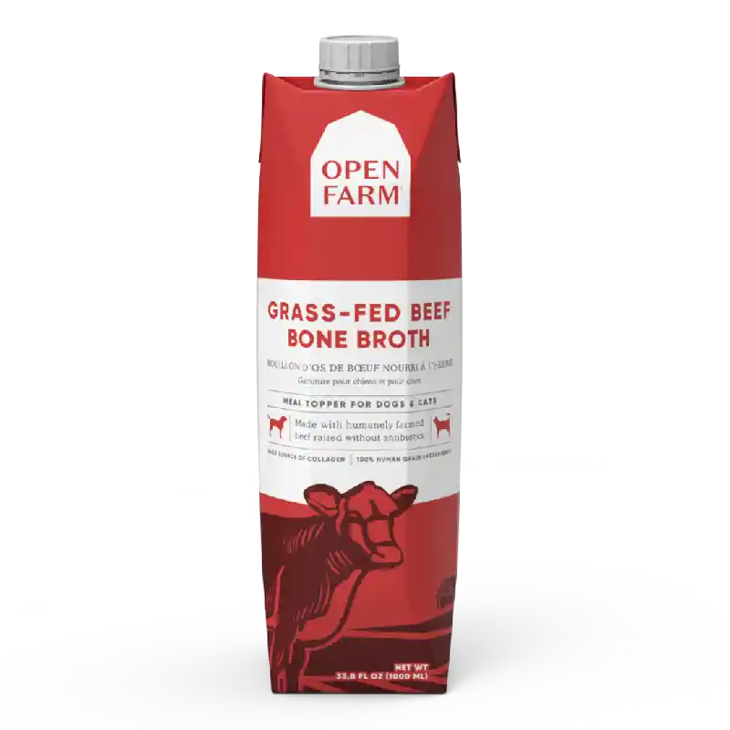 Open Farm Grass-fed Beef Bone Broth 33.8oz