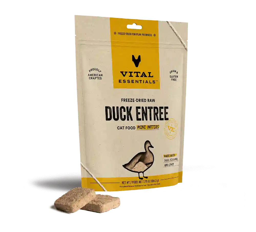 Freeze-dried Raw Trky Entree Cat Food Mini Patties