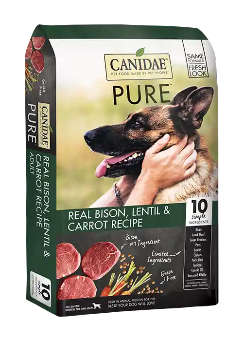 Gf Pure Real Bison, Lentil & Carrot Dog Food 21-lb