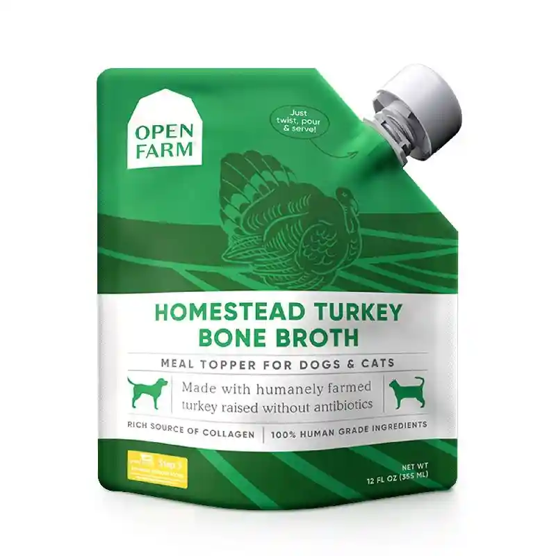 Open Farm Bone Broth Turkey 12 oz.