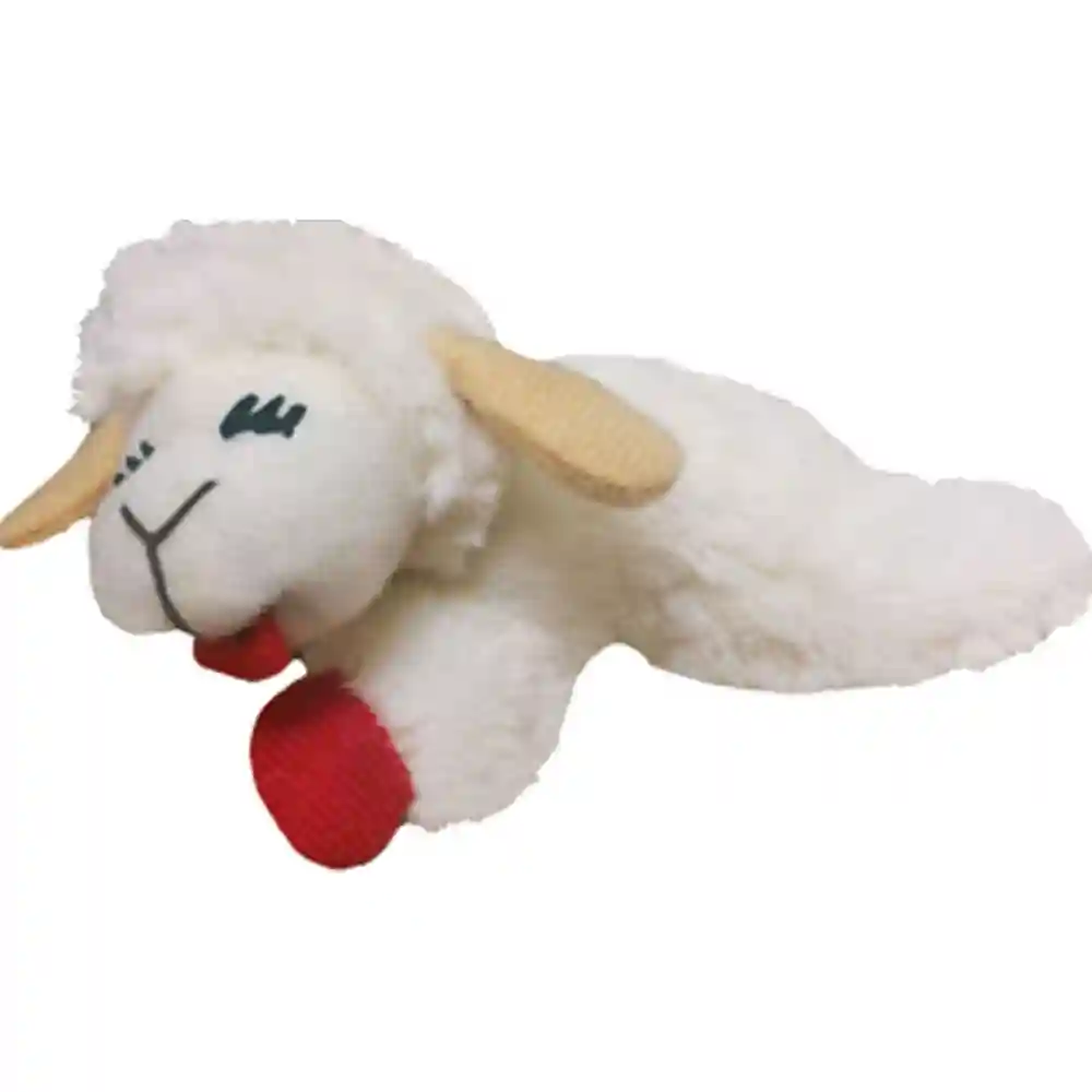 Multipet Catnip Lamb Chop Toy 4"