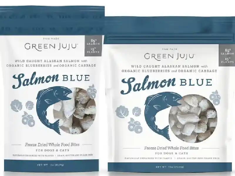 Green Juju FD Salmon Blue 3 oz