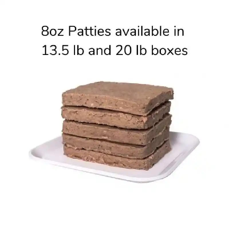 Steve's Real Food Frozen Trky Patties Barf 20 Lbs