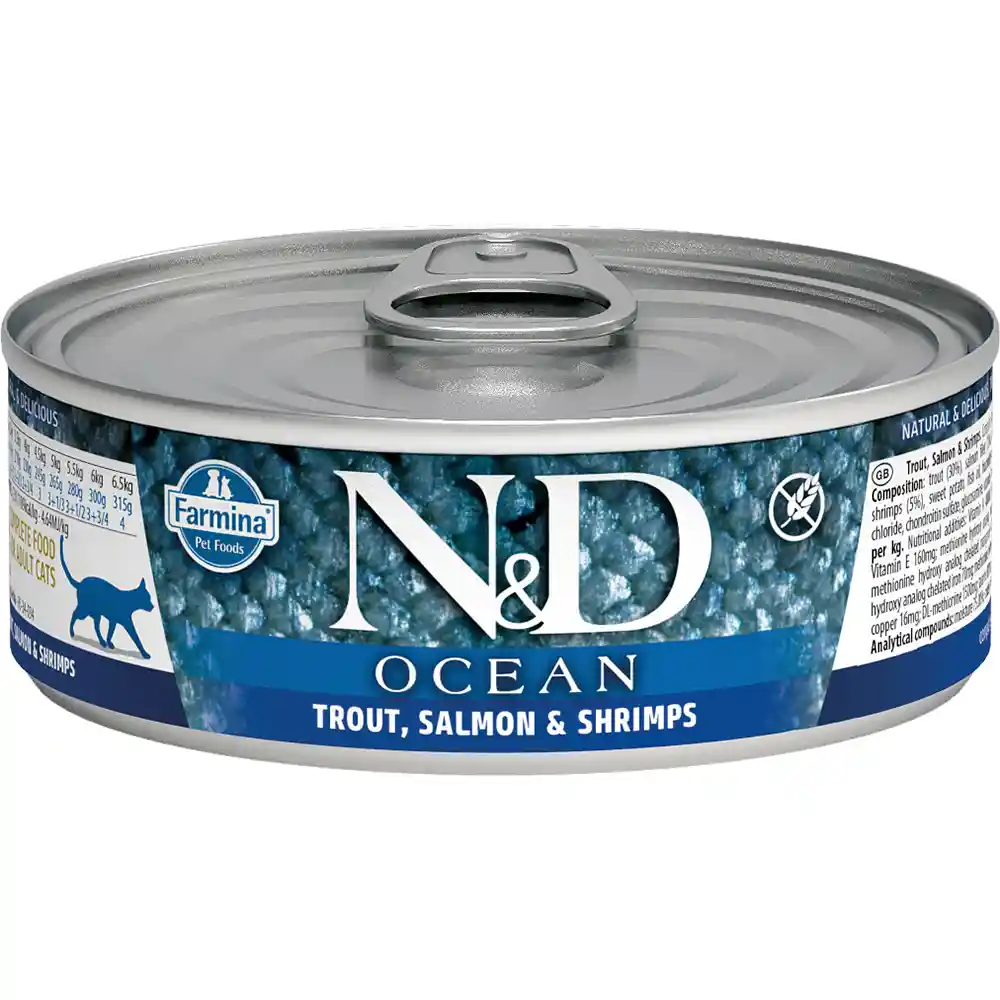 Farmina N&d Trout Salmon/shrimp Adult 2.46-oz