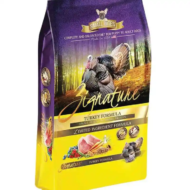 Zignature Lid Turkey Small Bite 13.5 Lbs