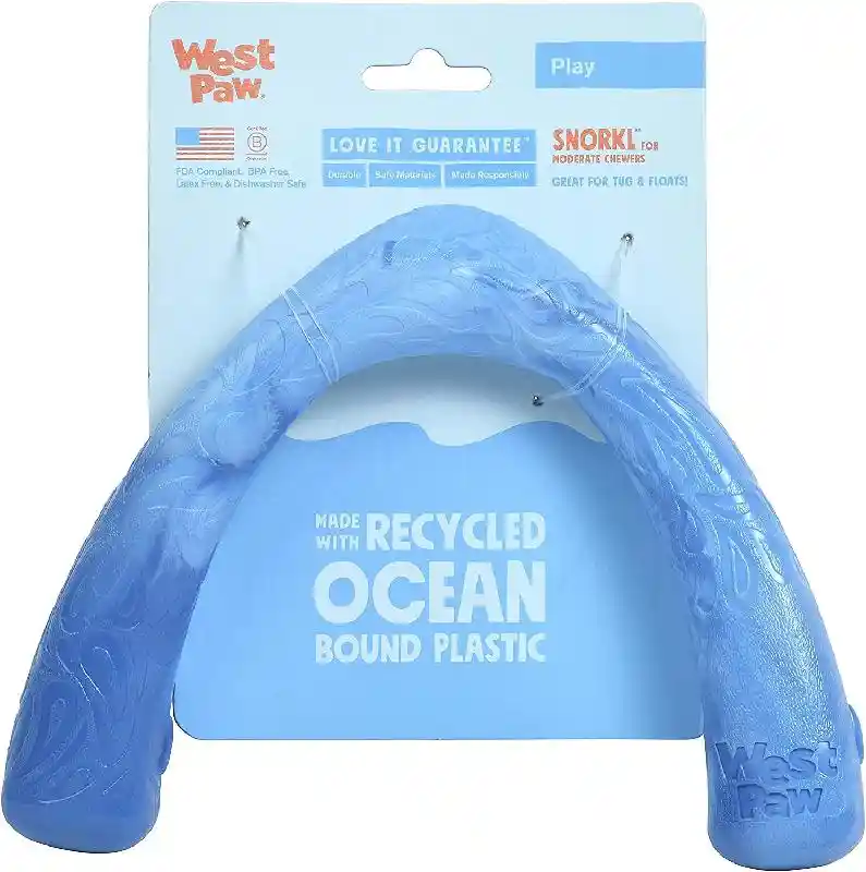 West Paw Snorkl LG Blue
