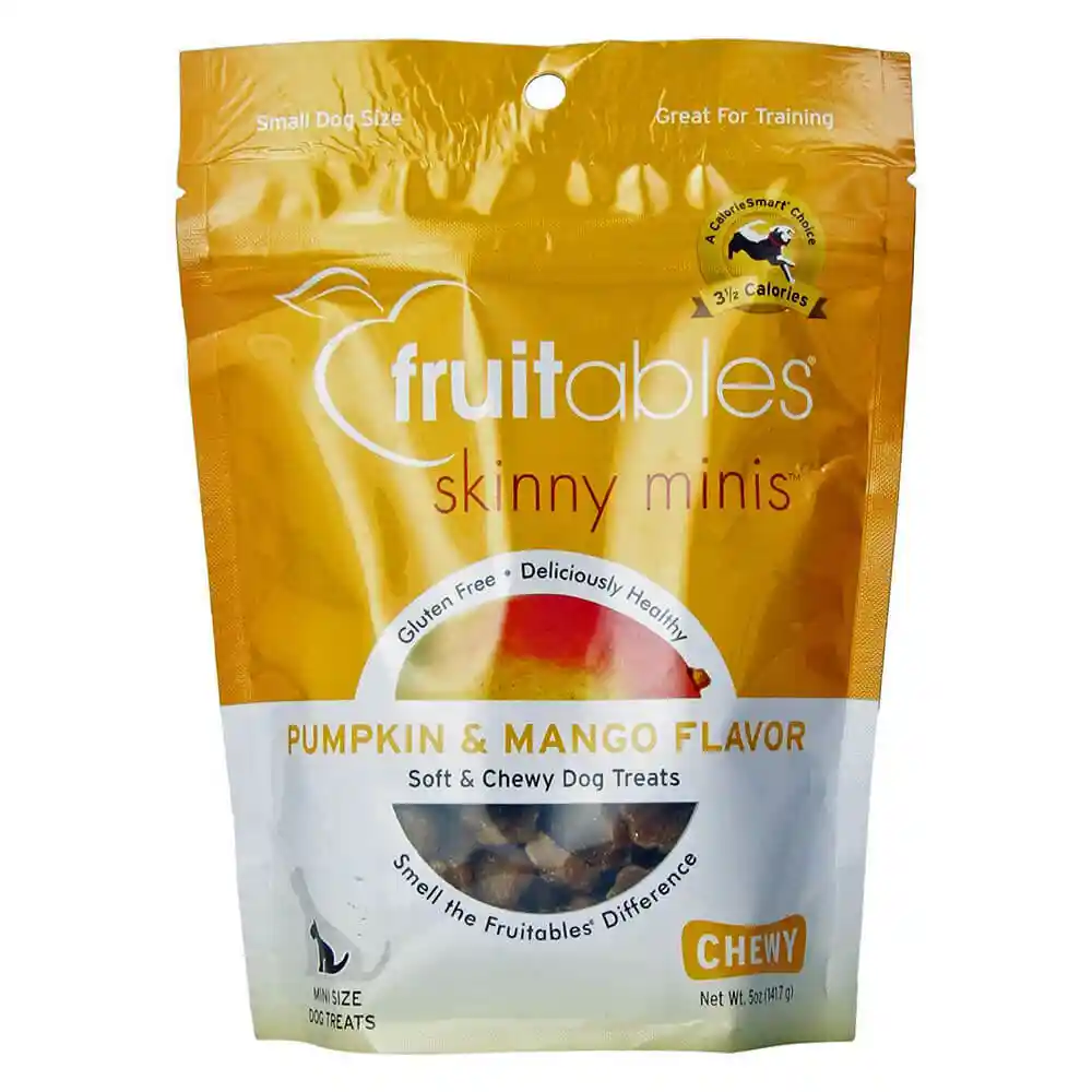 Fruitables Skinny Mini Pumpkin/mango Treat 5 Oz