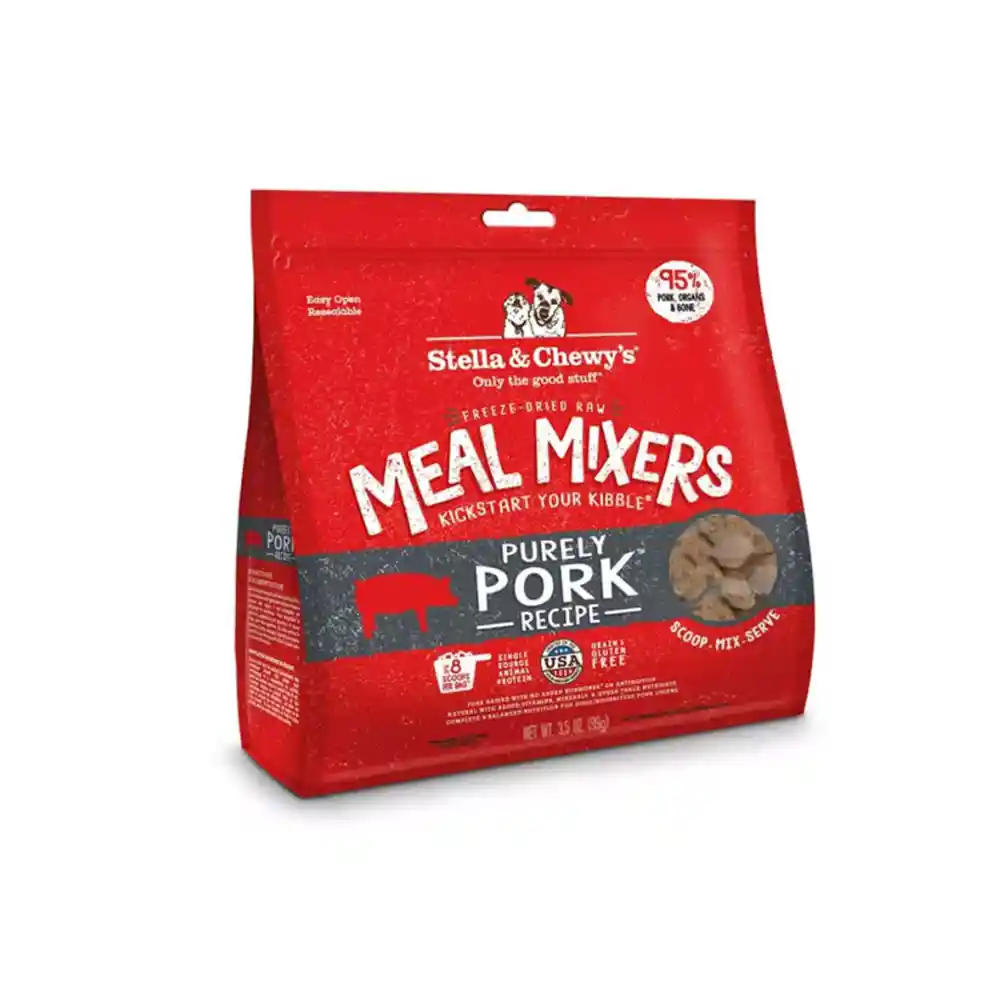 Stella & Chewy Dog Freezedried Mealmix Pork 3.5oz