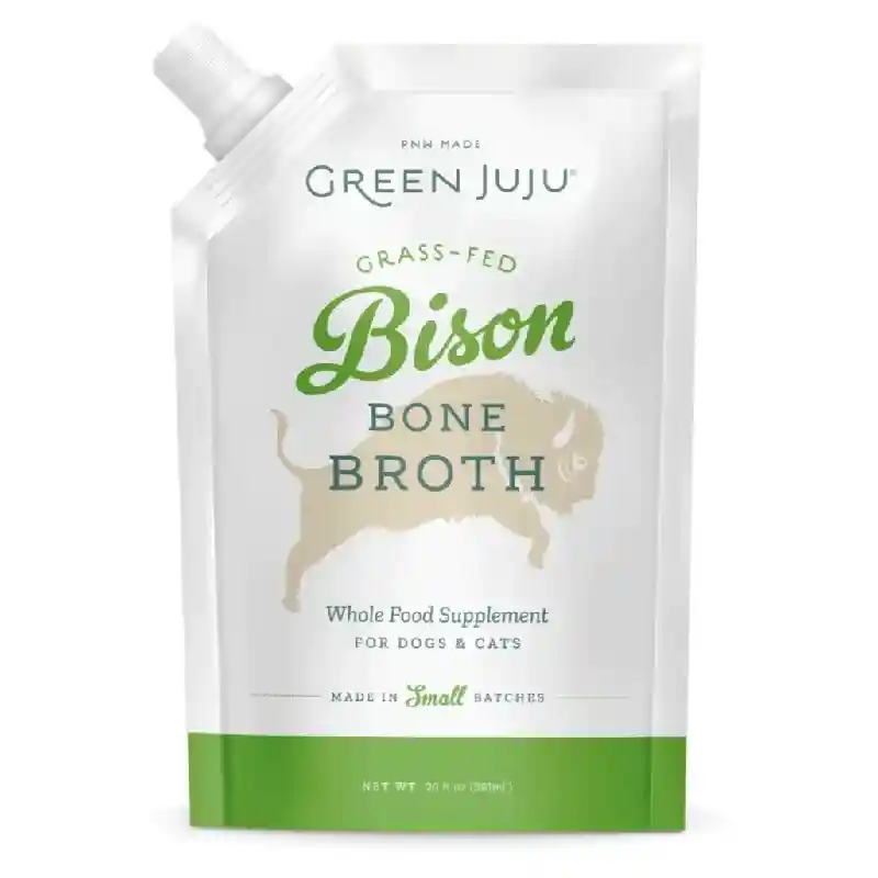 Green Juju Bison Bone Broth For Dogs/cats 20-oz