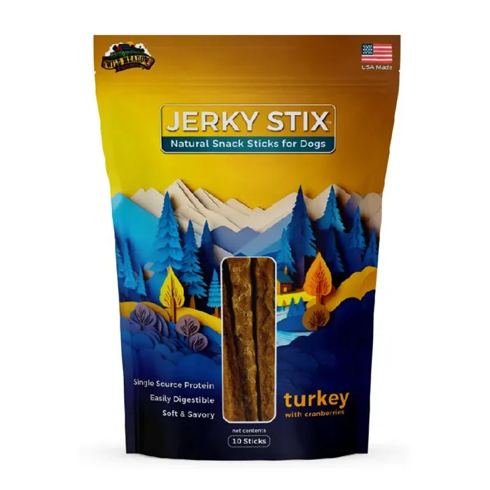 Wild Meadow Farms Jerky Stix Turkey 10pc