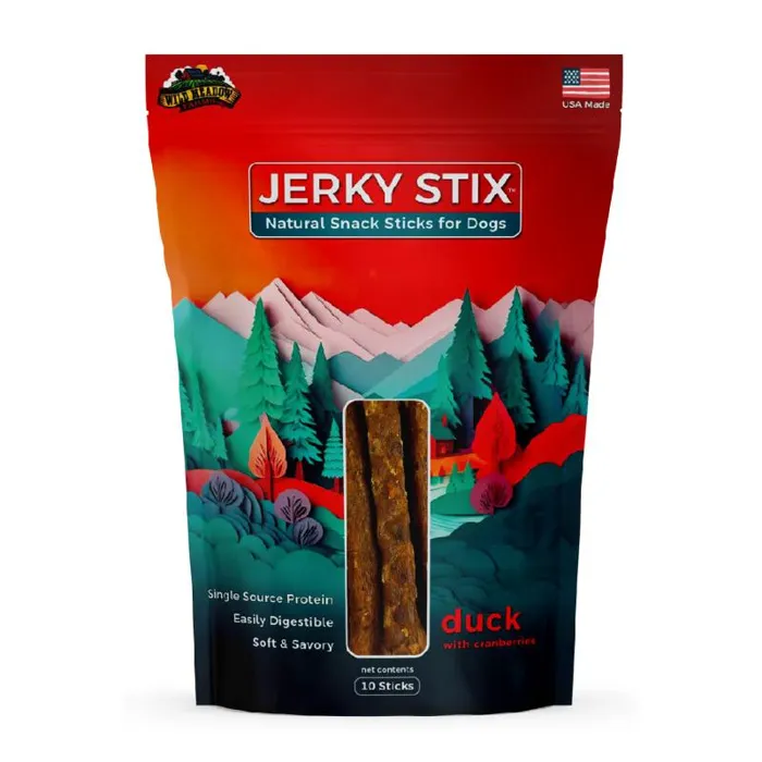 Wild Meadow Farms Jerky Stix Duck 10pc