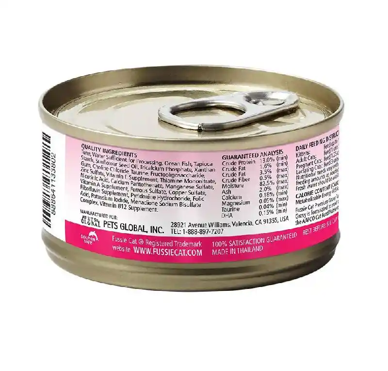 Fussie Cat Tuna & Oceanfish Gravy 2.82oz
