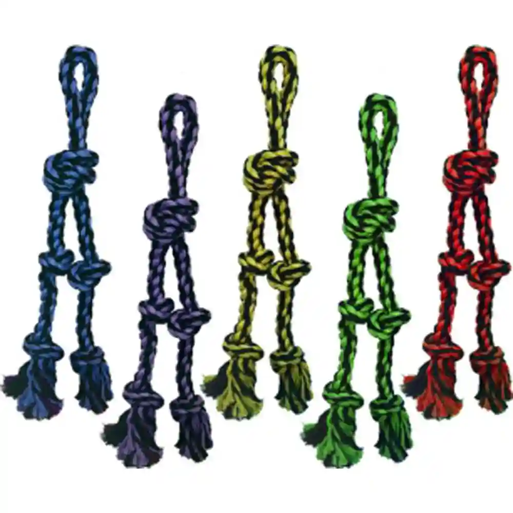 Multipet Nuts For Knots Rope Tug 2 Dangler 15''