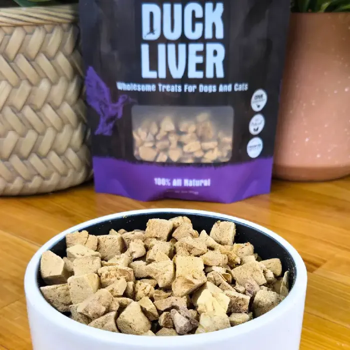 Shepherd Boy Duck Liver Treat 3oz