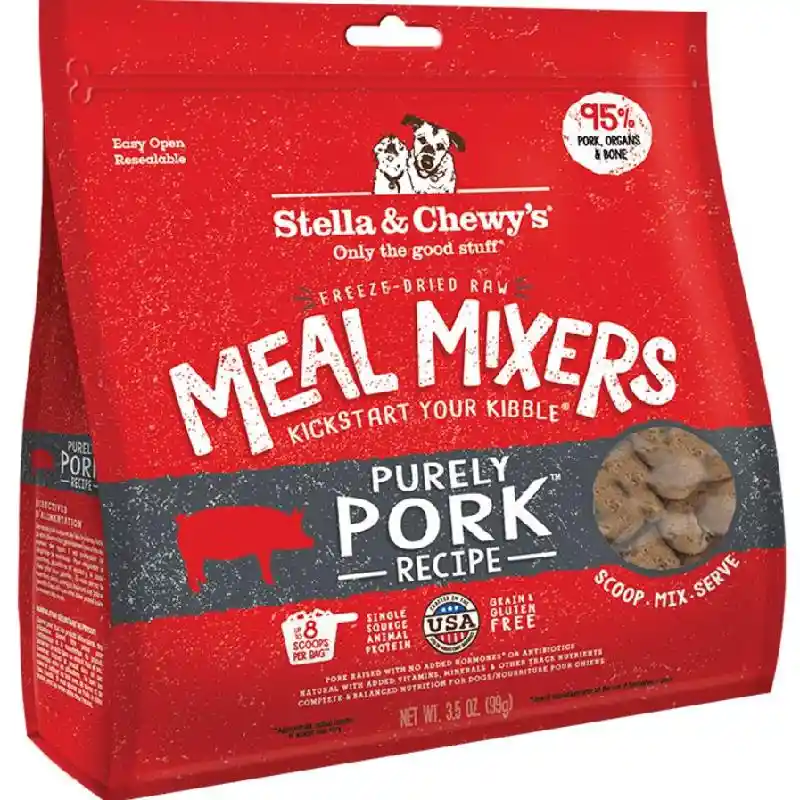 Stella & Chewy Dog Freezedried Mealmix Pork 3.5oz
