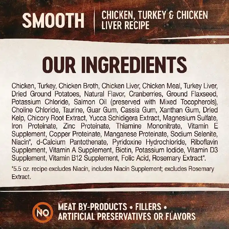Core Chicken Trky And Chicken Lvr Recipe - 5.5-oz