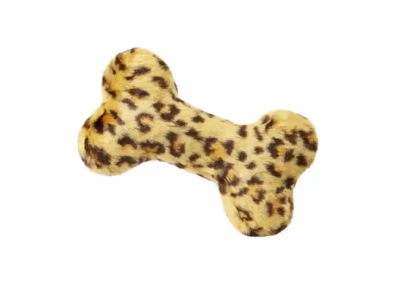 Fluff & Tuff Leopard Bone Small