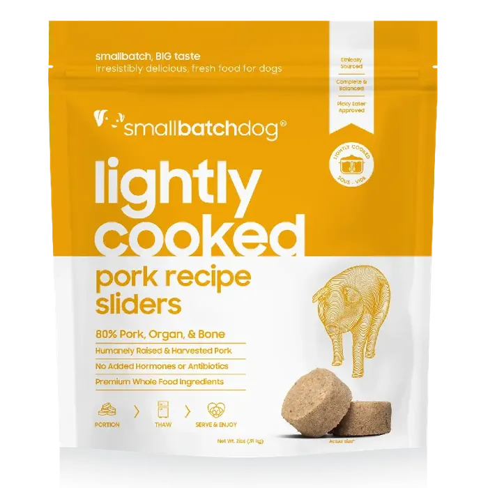 Smallbatch Dog Lightly Cooked Pork 5#