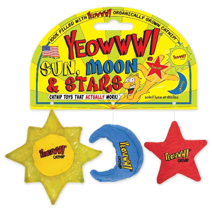 Yeow C Catnp Sun Moon Star 3pk