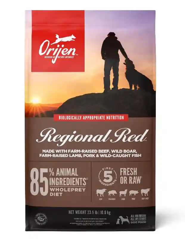 Dry Dog Food, Regional Red, Grain Free 25-lb