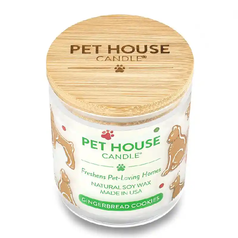 Pet House Candle Gingerbread Cookies