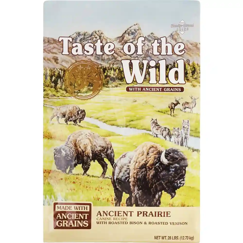 Ancient Prairie Roasted Bison Ven & Grain 28-lb